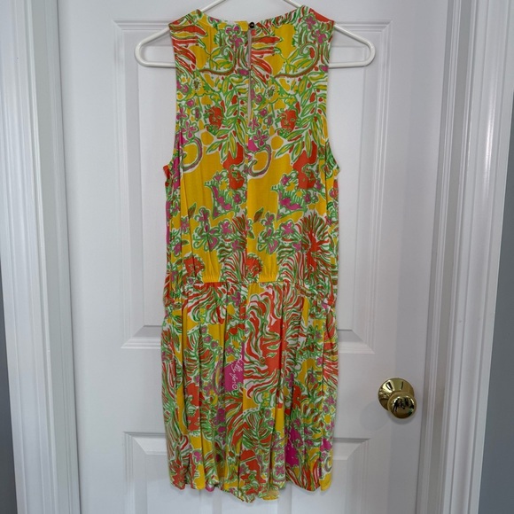 Lilly Pulitzer x Target Challis Romper Happy Place Size Medium - Picture 3 of 11